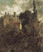 John Constable, The Grove,or the Admiral-s House Hampstead